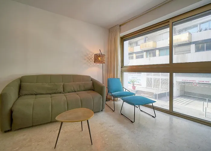 Lägenhet Frgk Massenet 'blue Riviera' Modern Comfort 1 Min From Promenade Des *