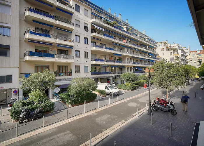 Frgk Massenet 'blue Riviera' Modern Comfort 1 Min From Promenade Des
