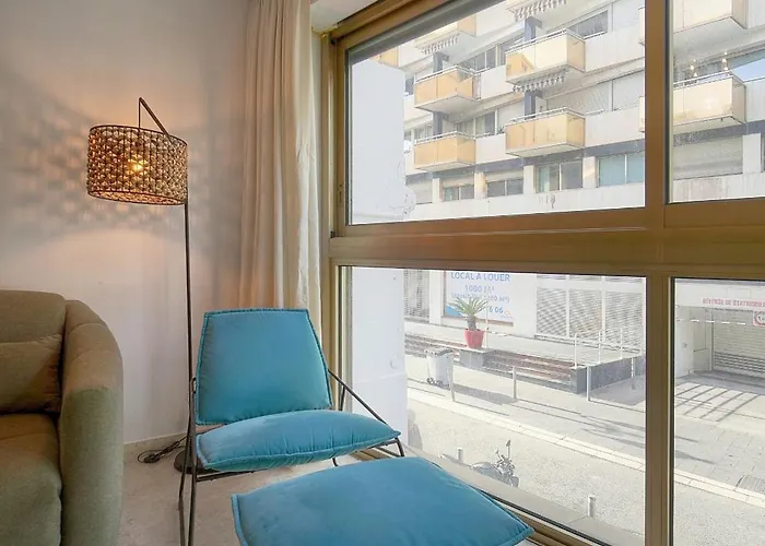 Frgk Massenet 'blue Riviera' Modern Comfort 1 Min From Promenade Des Apartmán Nice
