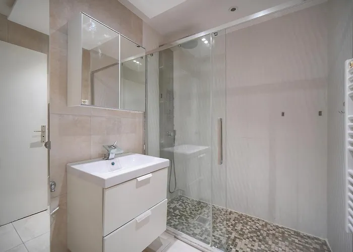 Frgk Massenet 'blue Riviera' Modern Comfort 1 Min From Promenade Des Apartmán *