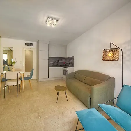 Apartmán Frgk Massenet 'blue Riviera' Modern Comfort 1 Min From Promenade Des